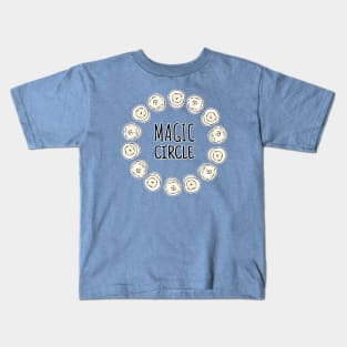 Magic Circle Candles Kids T-Shirt